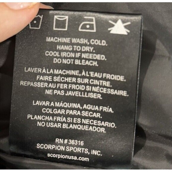 Scorpion EXO GET Stung Women's Sz XL Motorcycle Jacket Padded Black - Picture 7 of 16